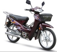 Step-Through Frame Electric Bicycle with Basket and Rack