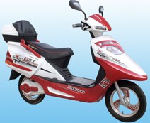 Electric Step-Through Scooter Bike