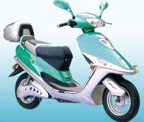Electric Scooter with Rear Storage