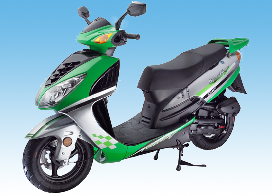 Electric Scooter with Lights and Speedometer