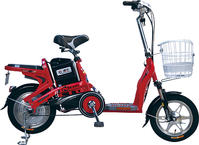 Electric Step-Through City Bicycle