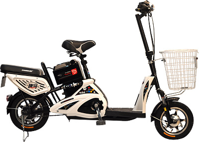 Electric Step-Through City Bicycle
