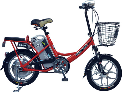 Electric Commuter Bicycle with Step-Through Frame