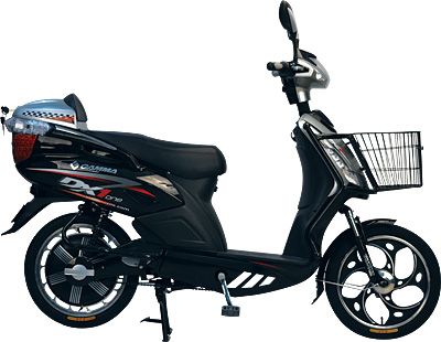 Electric Step-Through City Bicycle
