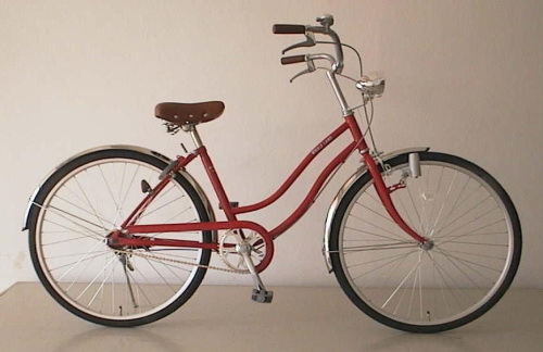 Step-Through Electric City Bicycle