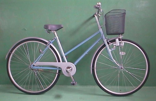 Step-Through Electric City Bicycle