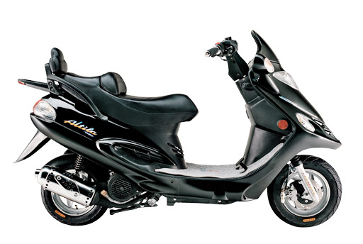 Electric Scooter with Windshield and Backrest