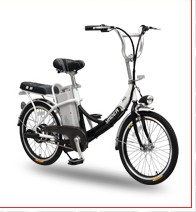 Step-Through Frame Electric Bicycle with Cargo Rack