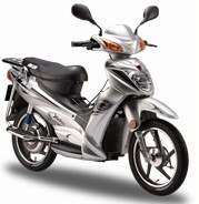 Step-Through Frame Electric Bicycle with Cargo Rack