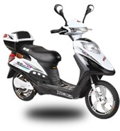Step-Through Frame Electric Bicycle with Storage