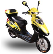Step-Through Electric Bicycle with Storage