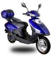 Electric Commuter Scooter with Storage