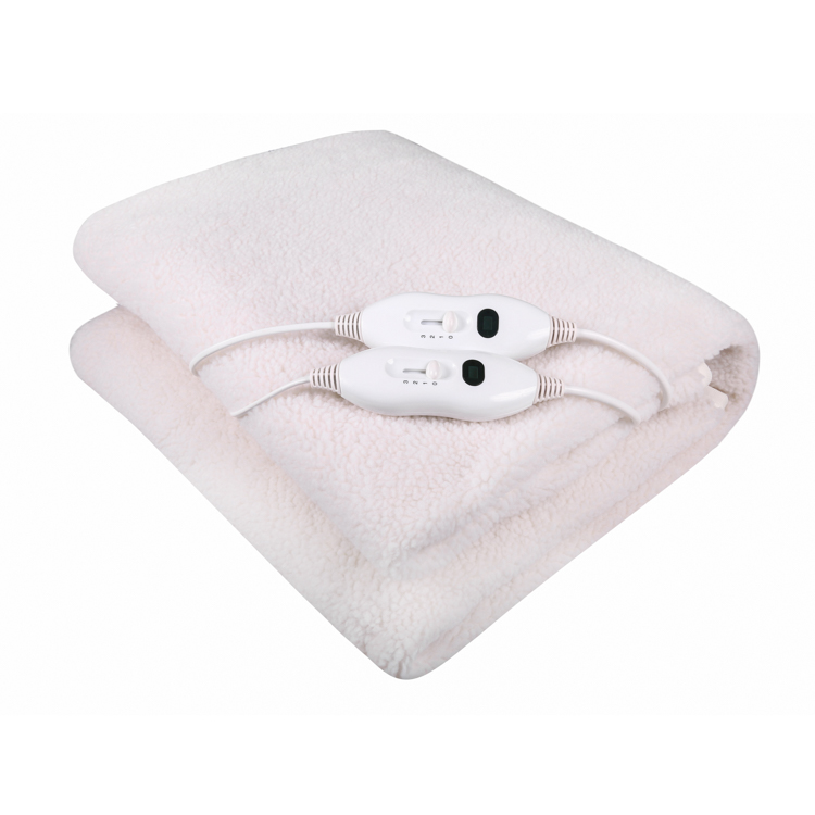 Plush Electric Heated Blanket with Dual Controls