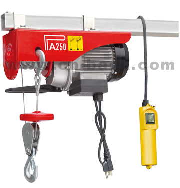 Electric Wire Rope Hoist with Remote Control