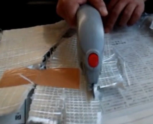 Electric Fabric Scissors - Cordless Cutting Tool