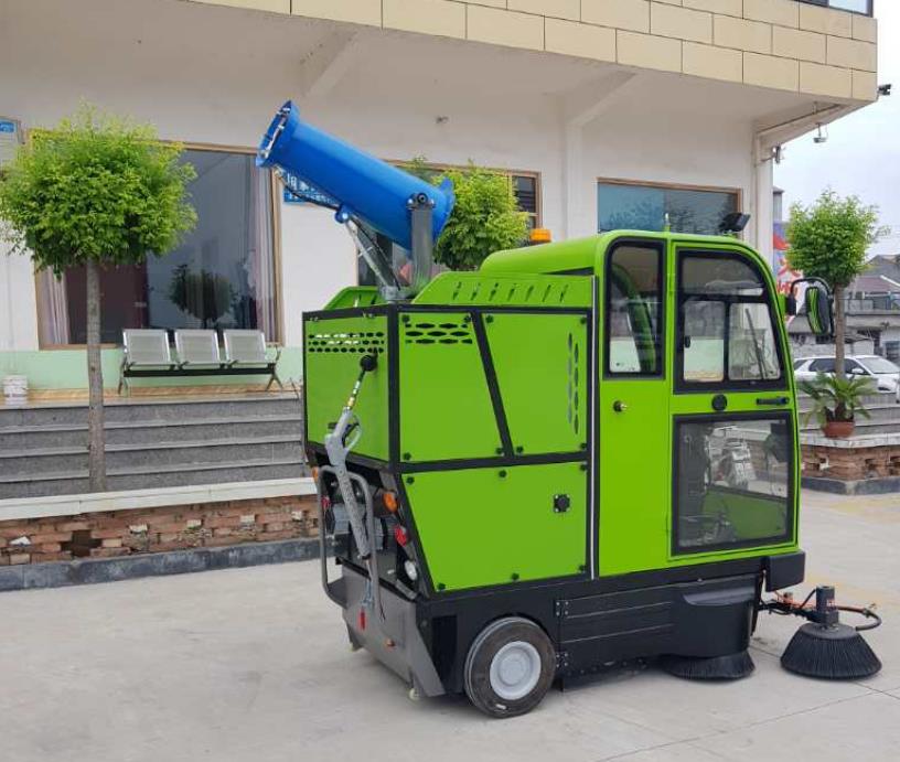 Electric Cleaning Machine Street Sweeper All Closed Five brushes - Image 2