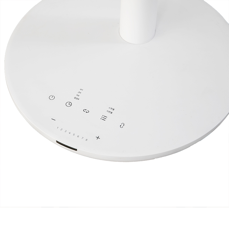Adjustable Height Pedestal Fan with USB Charging