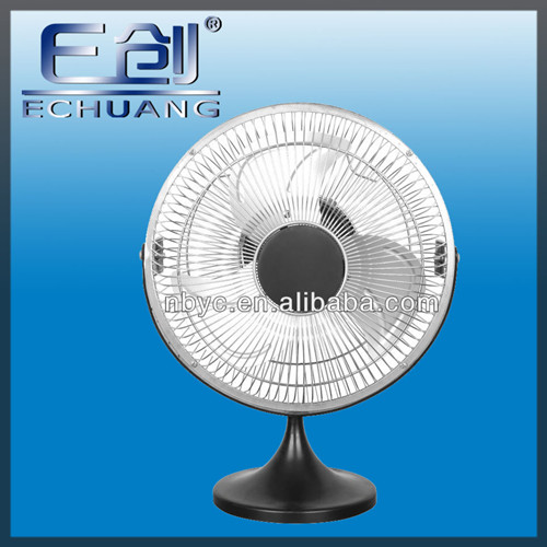 Metal Grill Electric Fan with Stable Base