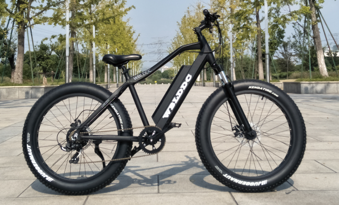 500W Electric Fat Tire Bicycle for All-Terrain