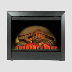 Embedded Electric Fireplace with Realistic Flame Effect