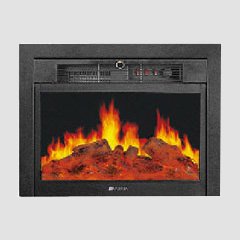 Electric Fireplace Insert with Adjustable Flame