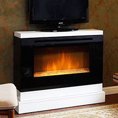 Electric Fireplace with Media Stand