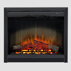 Electric Fireplace Insert with Realistic Flame Effect