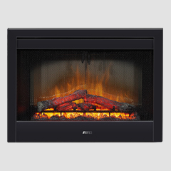 Electric Fireplace with Realistic Flame Effect