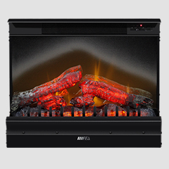 Electric Fireplace Insert with Realistic Flame Effect