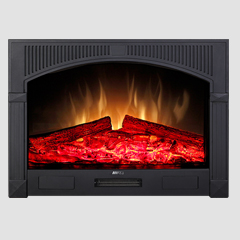 Embedded Electric Fireplace with Realistic Flame Effects