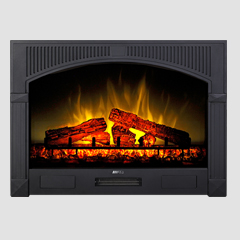 Electric Fireplace Insert with Adjustable Flame