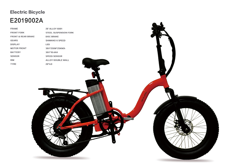 Electric Folding Bicycle - Image 3