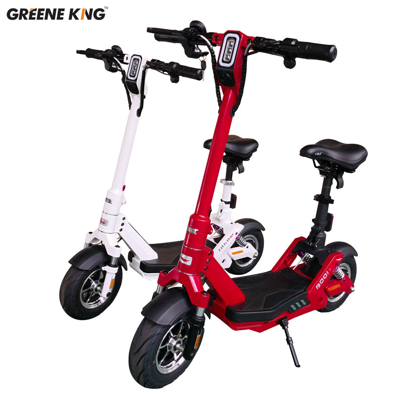 electric folding scooter for adults with seat S1 - Image 2