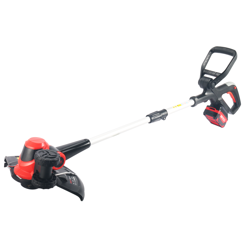 Cordless Electric Grass Trimmer with Adjustable Shaft