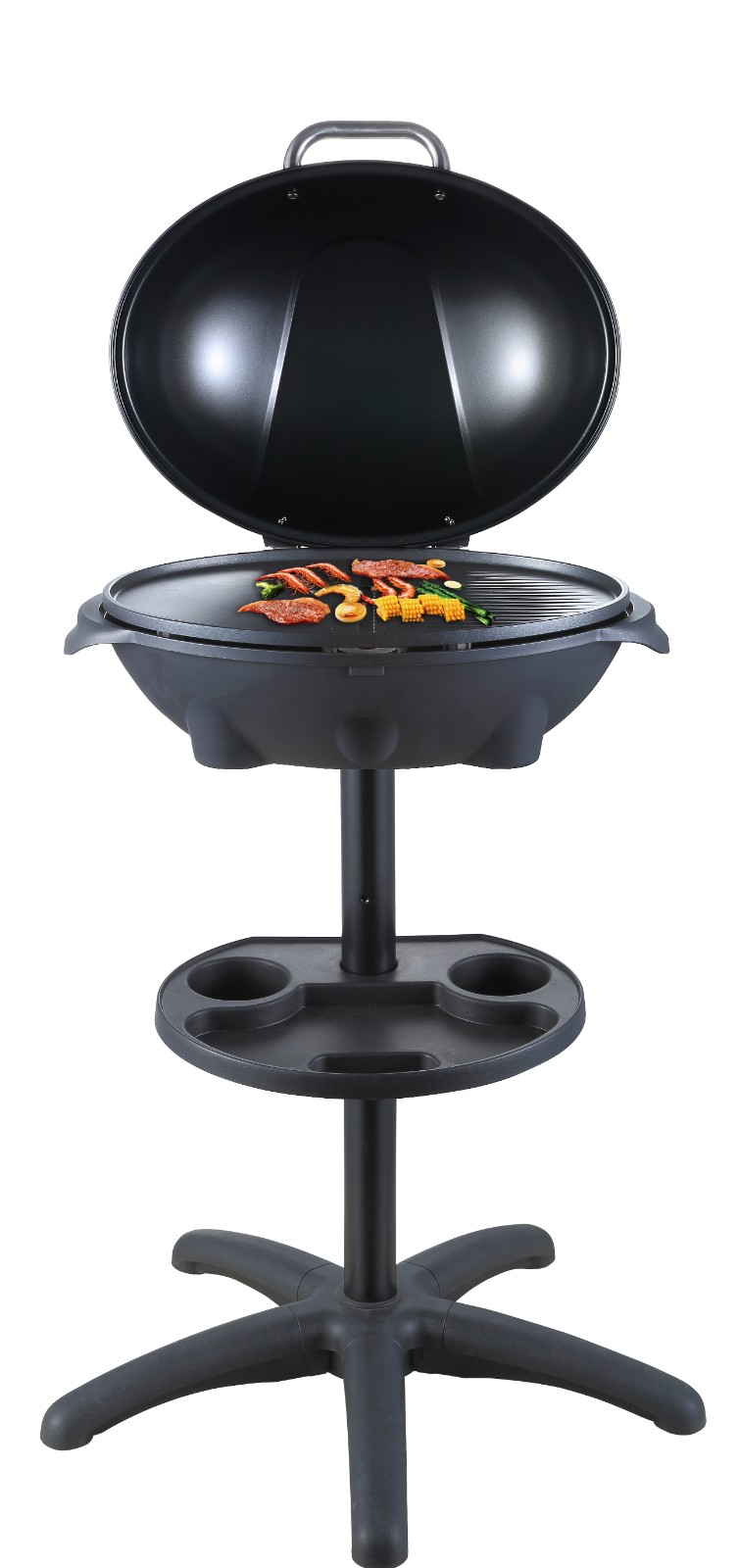 Freestanding Electric Outdoor Grill with Stand