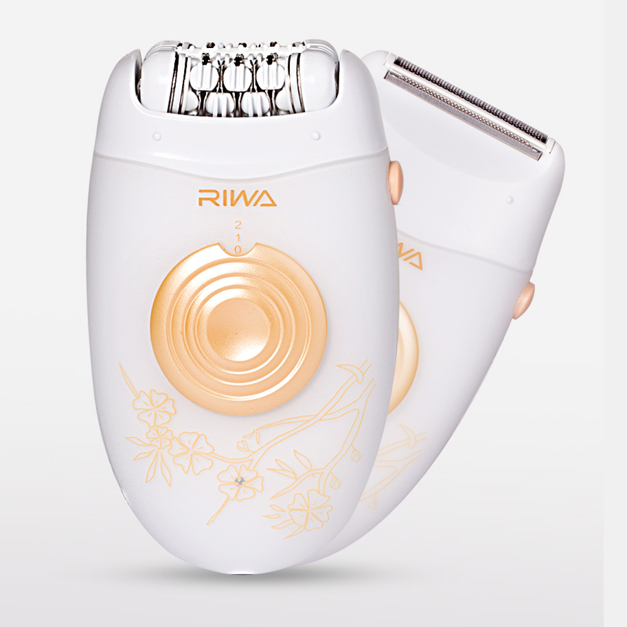 Cordless Electric Epilator with Multi-Tweezer Head