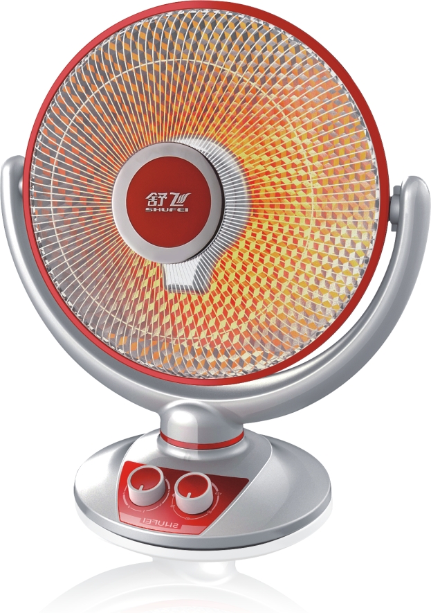 Radiant Electric Space Heater with Carbon Fiber Element