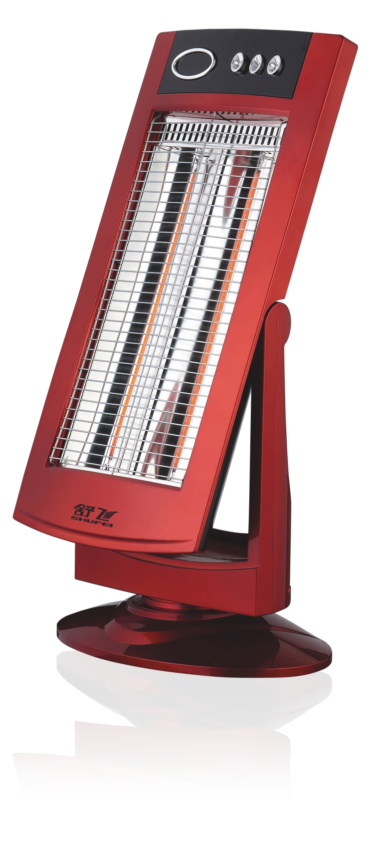 Electric Carbon Tube Heater with Tilt and Oscillation