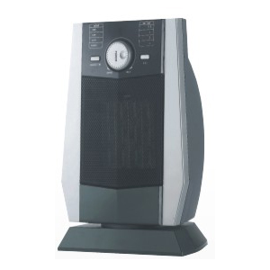 Electric PTC Space Heater with Adjustable Thermostat