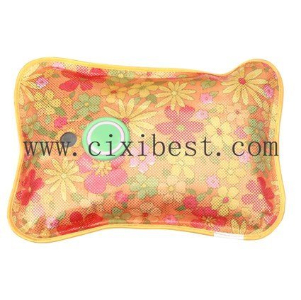 Electric Heating Hand Warmer Hot Pack with Floral Pattern