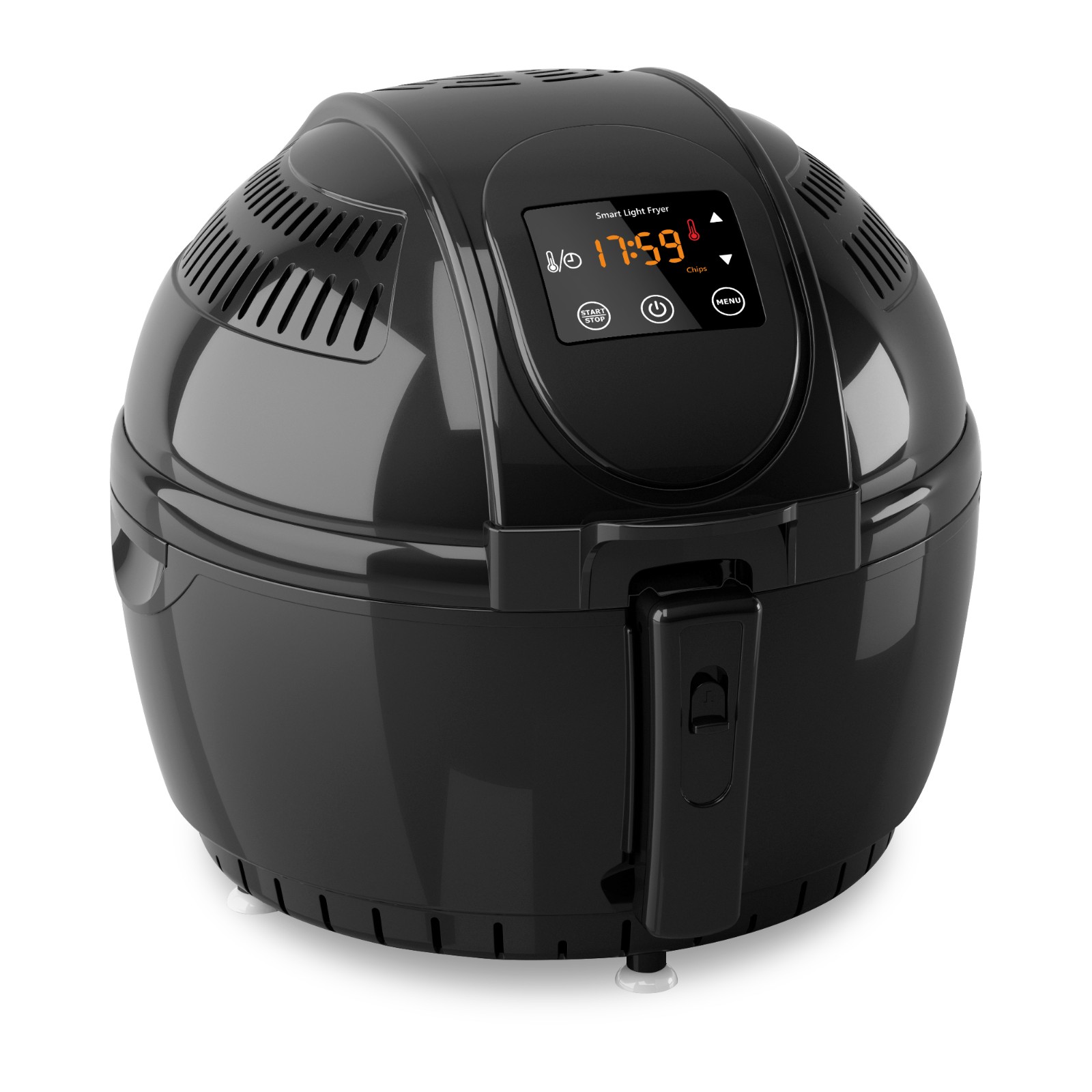 Electric hot air fryer with basket & fry pot,temperature control,timer,auto shut-off oven - Image 3