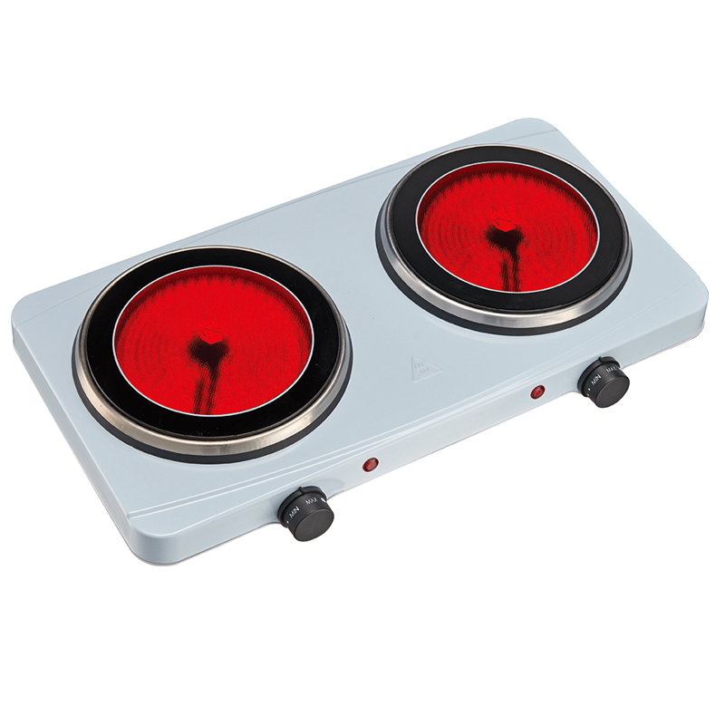 Dual Zone Electric Ceramic Cooktop
