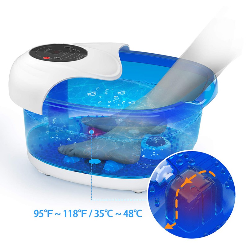 Electric Ionic Washing Detox Foot Soak Spa Massager Machine For Diabetic - Image 2