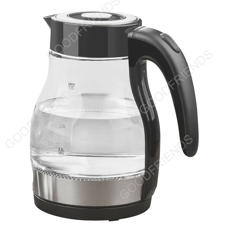 1.7L Glass Electric Kettle with LED Illumination