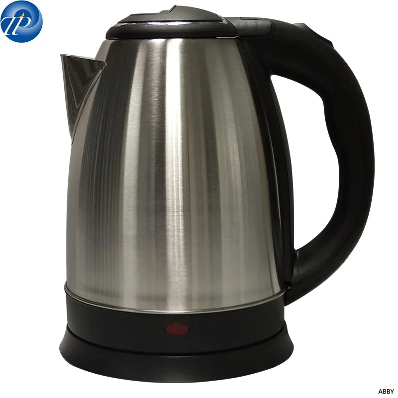 Electric kettle on its base
