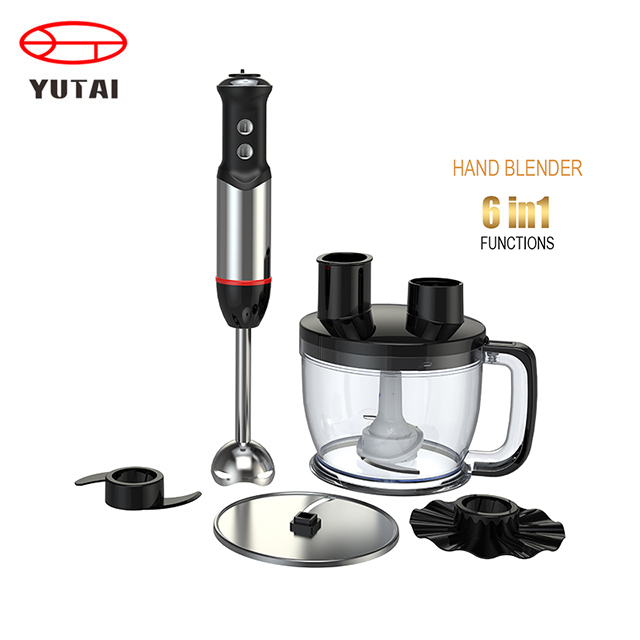 Electric Immersion Hand Blender with Chopper