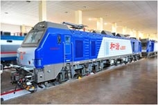 High-Power Electric Locomotive for Freight and Passenger Transport