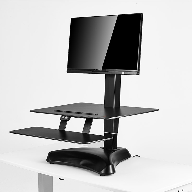 Electric Motor Control Sit-Standing Desktop Solution With Single Monitor - Image 3