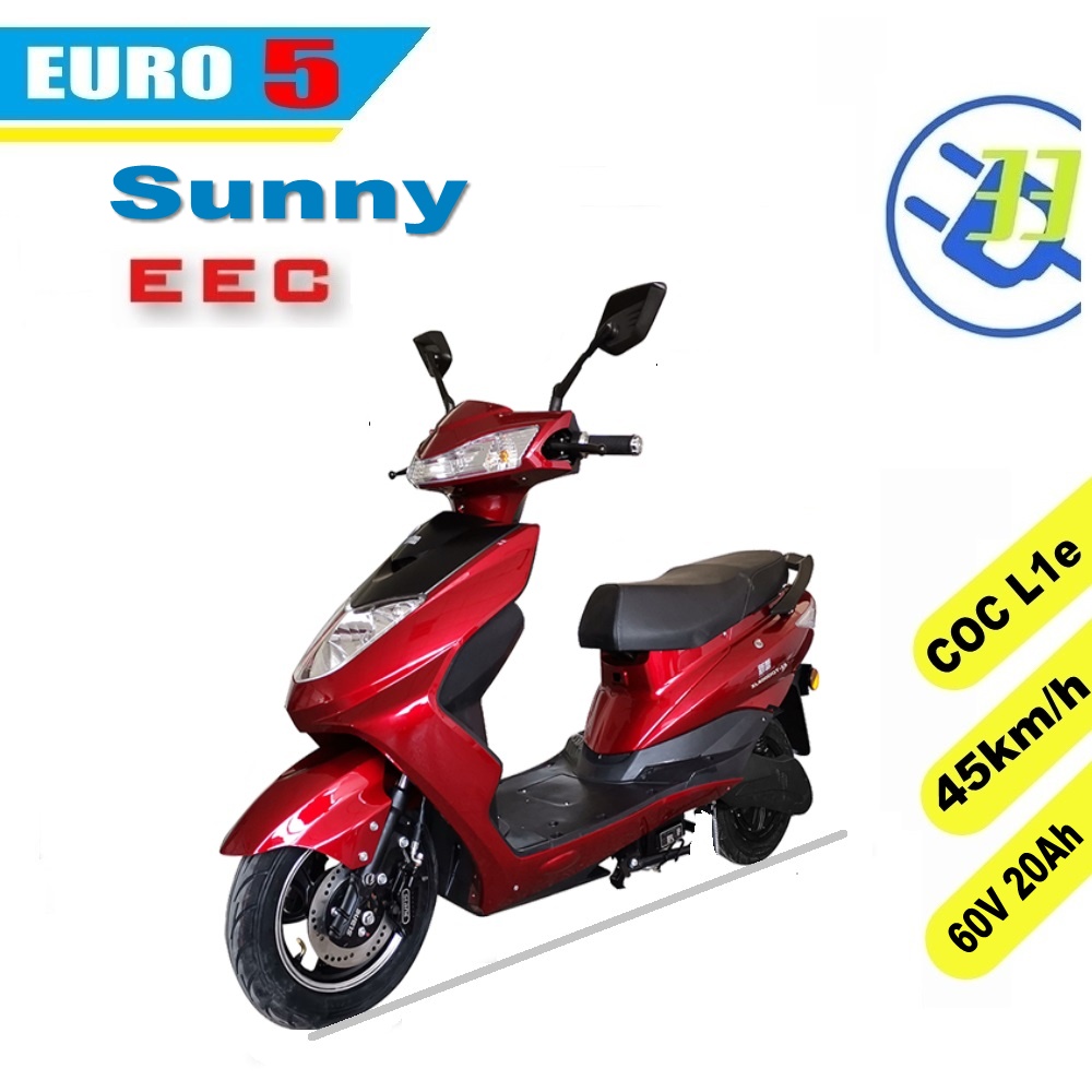 electric motorcycle EEC EURO5 COC e scooter (Sunny) Slane EV33 - Image 3