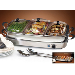 Electric Food Warming Buffet Server